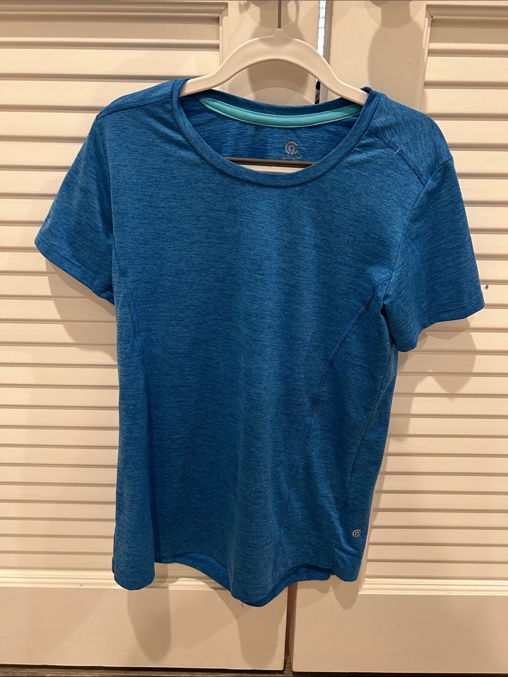 C9 by Champion Teal Blue Heather Short-Sleeve Performance Tee